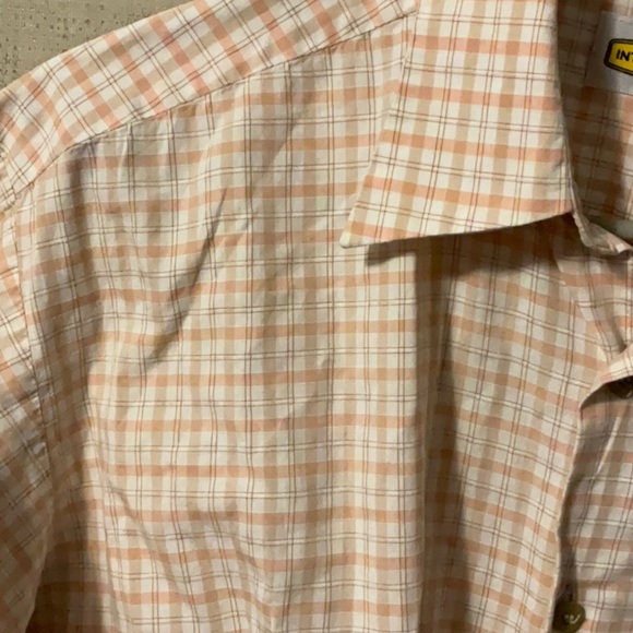 Cream Casual Button Down Shirt with Lightweight Fabric - Picture 2 of 5